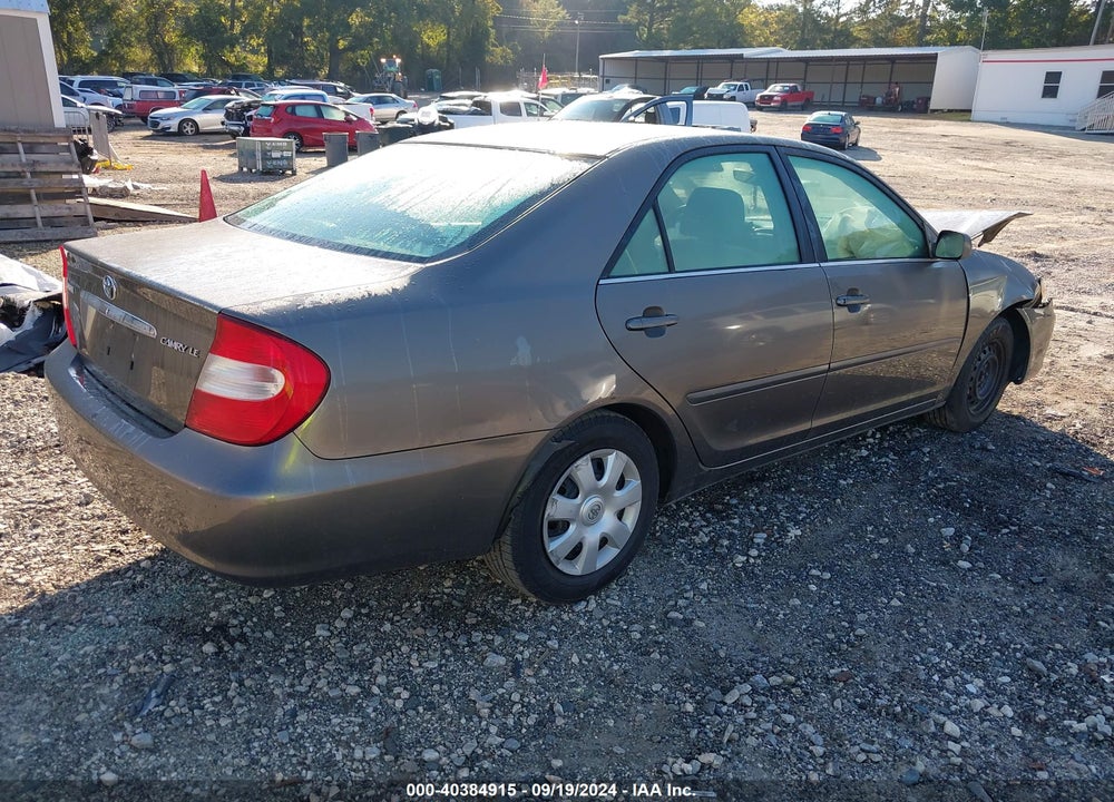 2002 TOYOTA CAMRY LE VIN: 4T1BE32K82U531707