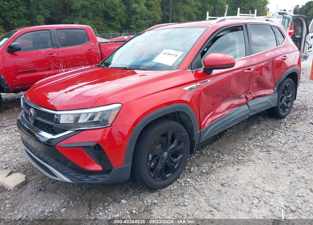 2022 VOLKSWAGEN TAOS 1.5T SE VIN: 3VVLX7B28NM088043