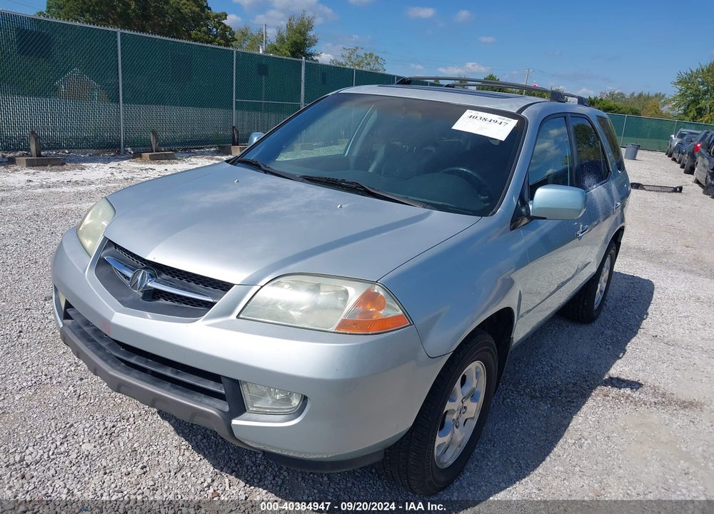 2002 ACURA MDX VIN: 2HNYD18662H535476
