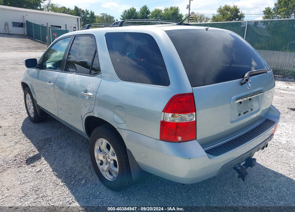 2002 ACURA MDX VIN: 2HNYD18662H535476