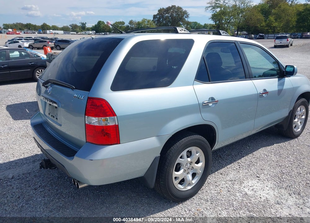 2002 ACURA MDX VIN: 2HNYD18662H535476