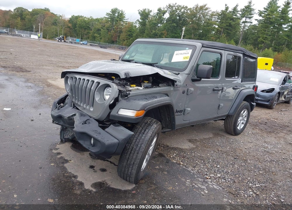 2022 JEEP WRANGLER UNLIMITED SPORT S 4X4 VIN: 1C4HJXDN1NW154638
