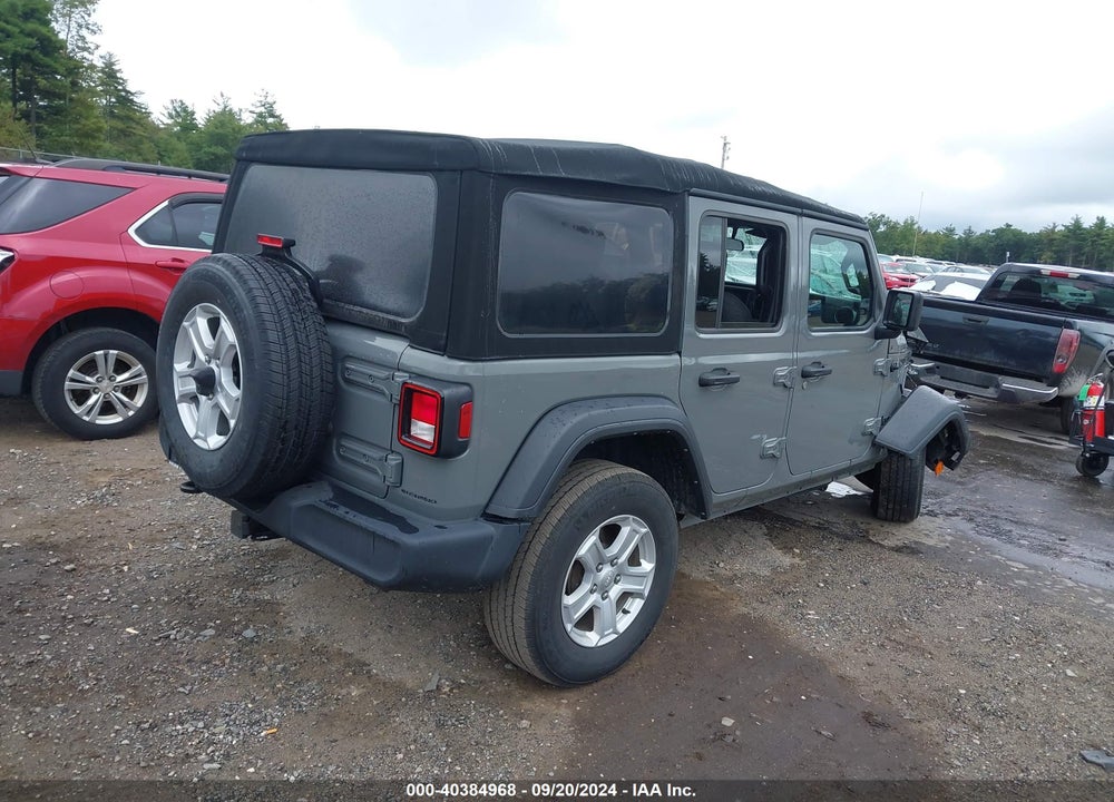 2022 JEEP WRANGLER UNLIMITED SPORT S 4X4 VIN: 1C4HJXDN1NW154638