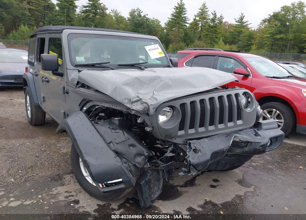 2022 JEEP WRANGLER UNLIMITED SPORT S 4X4 VIN: 1C4HJXDN1NW154638
