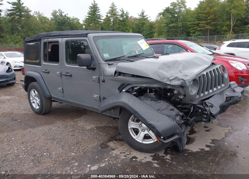 2022 JEEP WRANGLER UNLIMITED SPORT S 4X4 VIN: 1C4HJXDN1NW154638