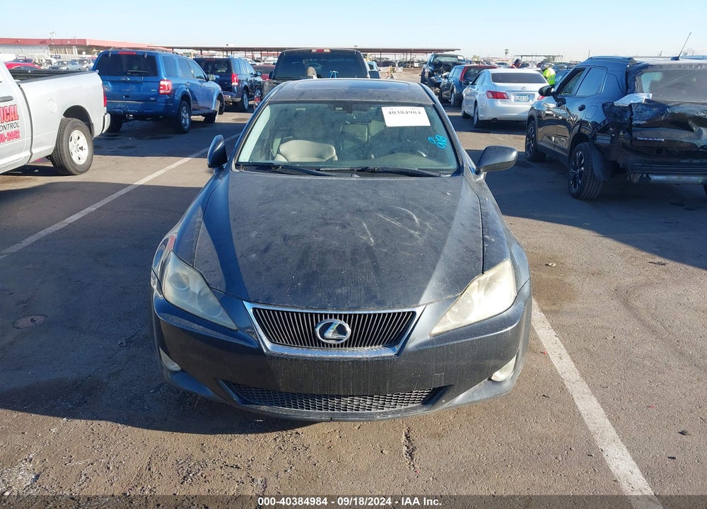 2008 LEXUS IS 250 VIN: JTHBK262285074864