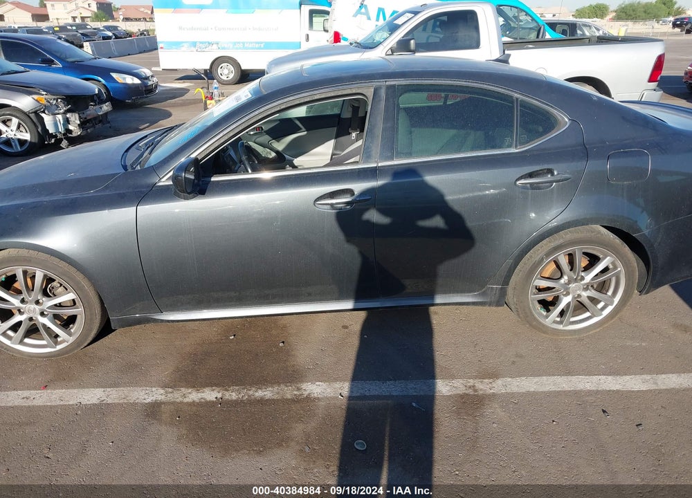 2008 LEXUS IS 250 VIN: JTHBK262285074864