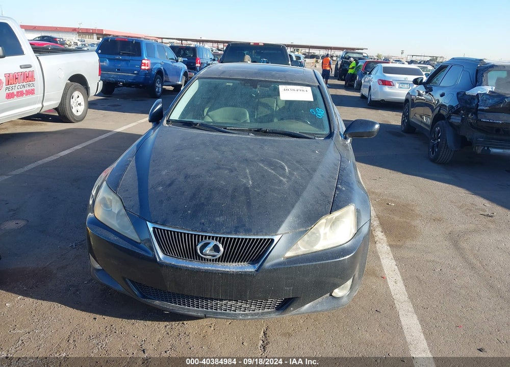 2008 LEXUS IS 250 VIN: JTHBK262285074864