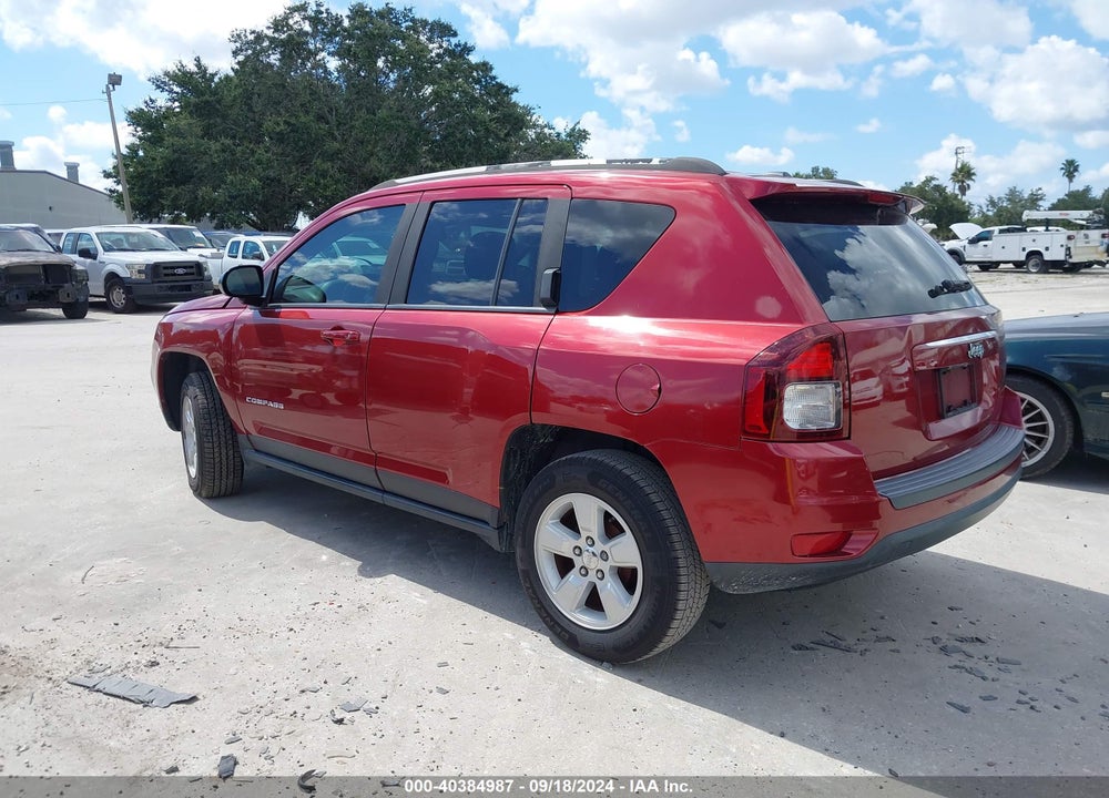 2016 JEEP COMPASS SPORT VIN: 1C4NJCBB5GD774945