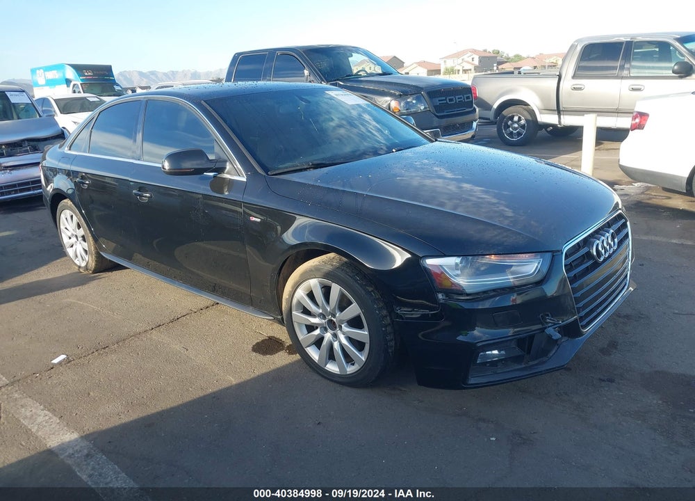 2015 AUDI A4 2.0T PREMIUM VIN: WAUBFAFL0FN023589