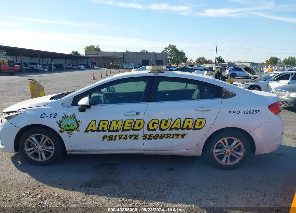 2018 CHEVROLET CRUZE LT AUTO VIN: 1G1BE5SM0J7107302