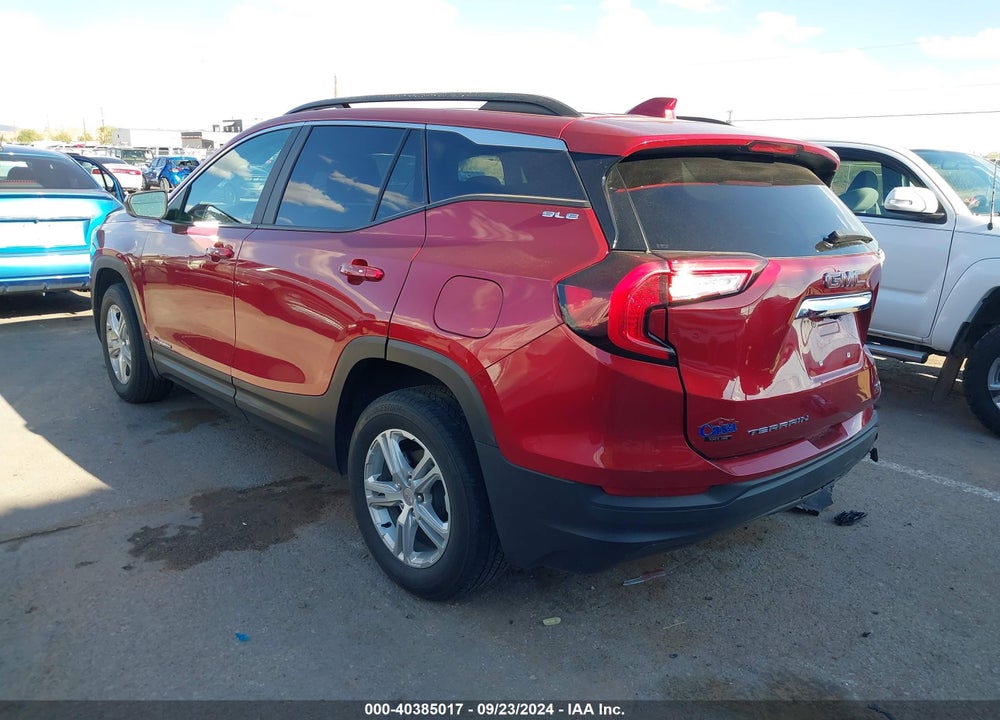 2022 GMC TERRAIN AWD SLE VIN: 3GKALTEV2NL127235