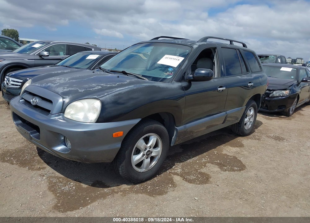 2005 HYUNDAI SANTA FE GLS/LX VIN: KM8SC13E75U889694