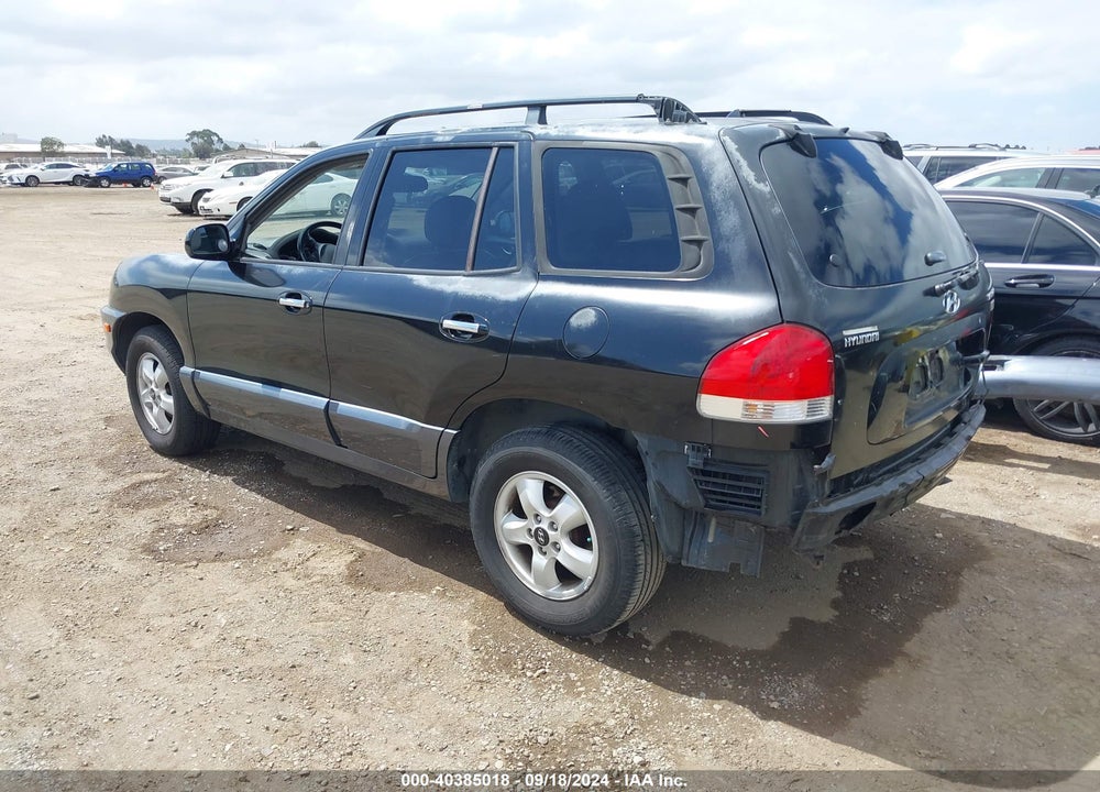 2005 HYUNDAI SANTA FE GLS/LX VIN: KM8SC13E75U889694