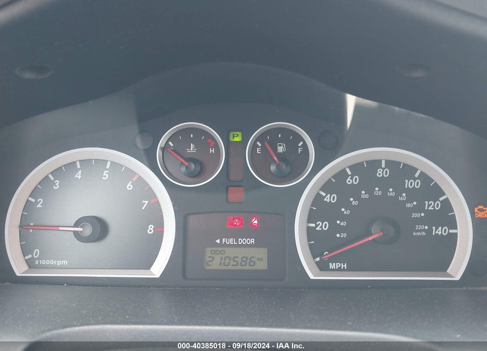 2005 HYUNDAI SANTA FE GLS/LX VIN: KM8SC13E75U889694