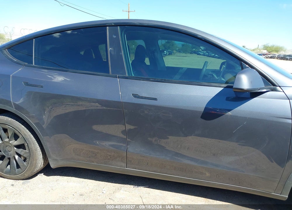 2021 TESLA MODEL Y LONG RANGE DUAL MOTOR ALL-WHEEL DRIVE VIN: 5YJYGDEE9MF062191