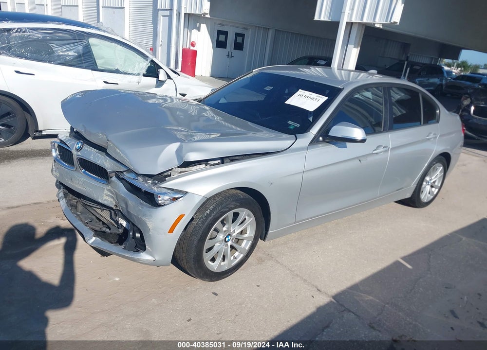 2016 BMW 320I VIN: WBA8E1G53GNU10068