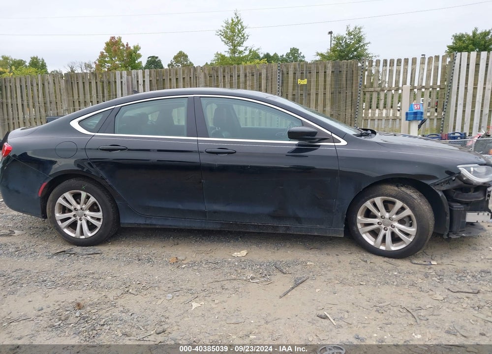 2017 CHRYSLER 200 LIMITED PLATINUM VIN: 1C3CCCABXHN508520