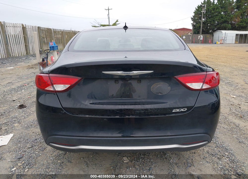 2017 CHRYSLER 200 LIMITED PLATINUM VIN: 1C3CCCABXHN508520