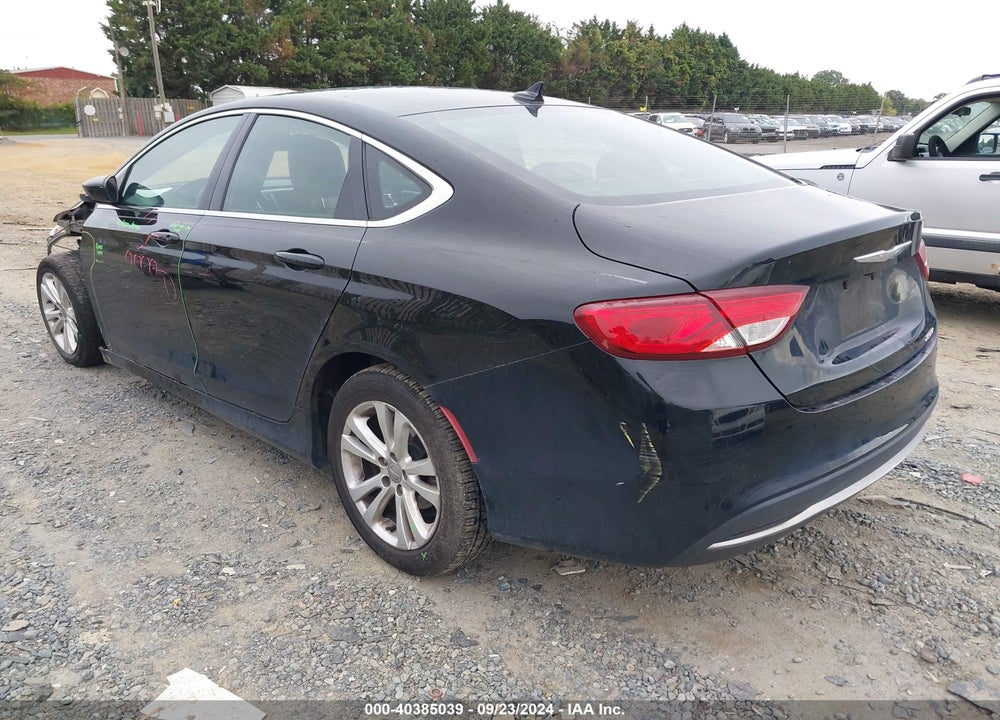 2017 CHRYSLER 200 LIMITED PLATINUM VIN: 1C3CCCABXHN508520