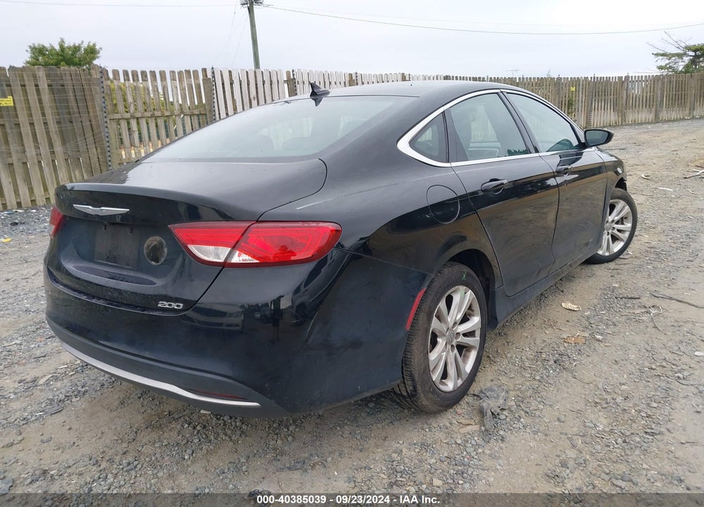 2017 CHRYSLER 200 LIMITED PLATINUM VIN: 1C3CCCABXHN508520