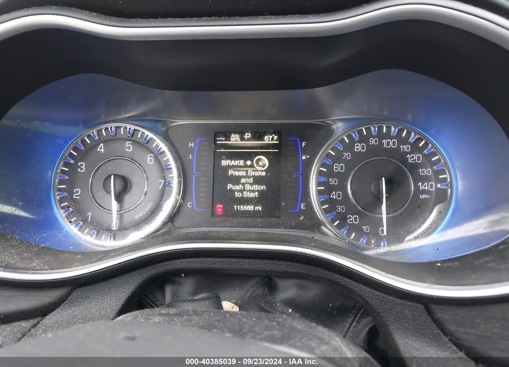 2017 CHRYSLER 200 LIMITED PLATINUM VIN: 1C3CCCABXHN508520