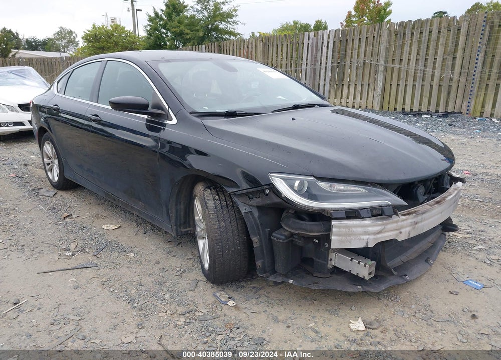 2017 CHRYSLER 200 LIMITED PLATINUM VIN: 1C3CCCABXHN508520