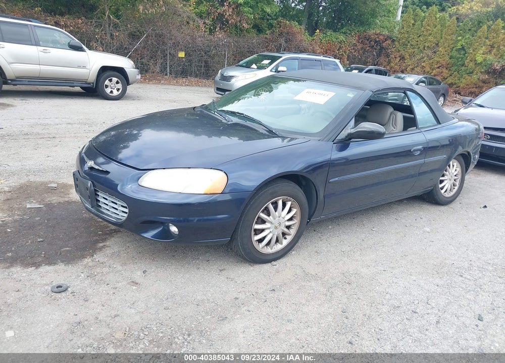 2003 CHRYSLER SEBRING LXI VIN: 1C3EL55T43N577798