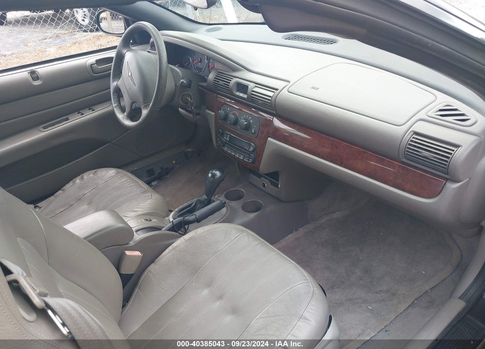 2003 CHRYSLER SEBRING LXI VIN: 1C3EL55T43N577798