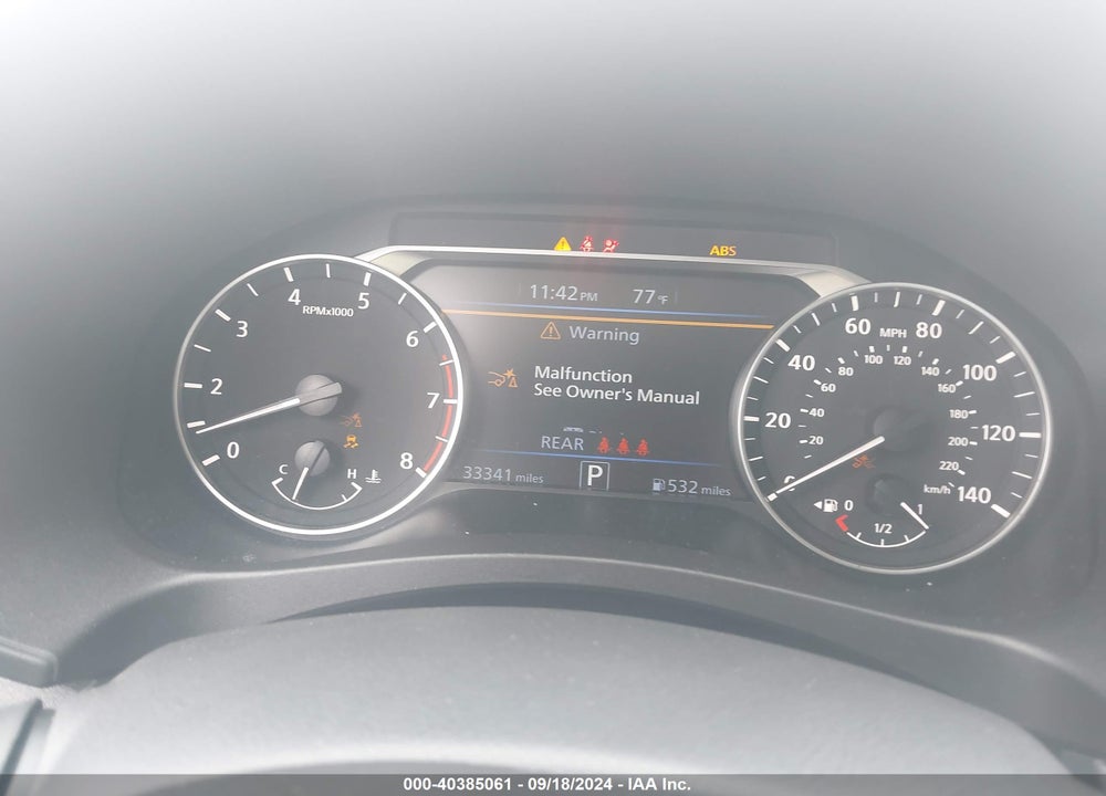 2023 NISSAN ALTIMA SV FWD VIN: 1N4BL4DV9PN332714
