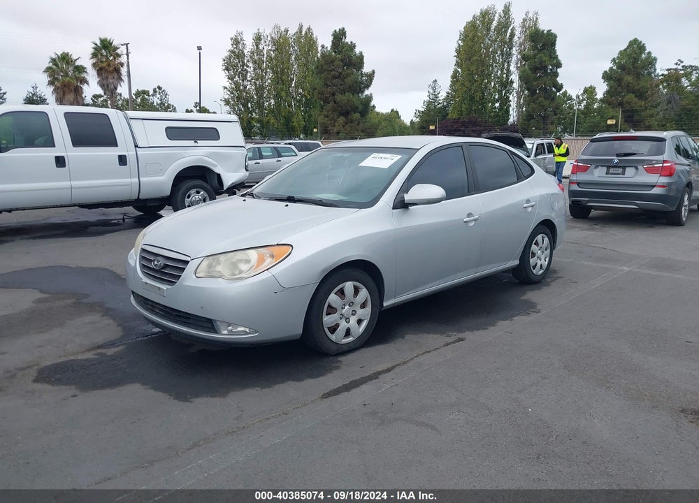 2008 HYUNDAI ELANTRA GLS/SE VIN: KMHDU46D98U479574