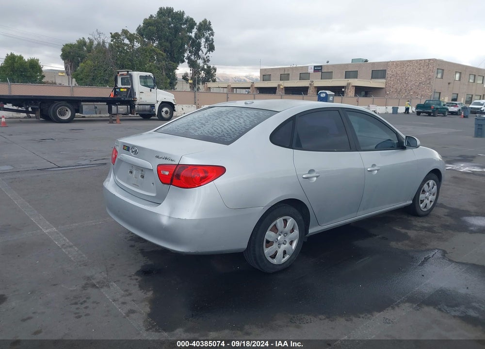 2008 HYUNDAI ELANTRA GLS/SE VIN: KMHDU46D98U479574