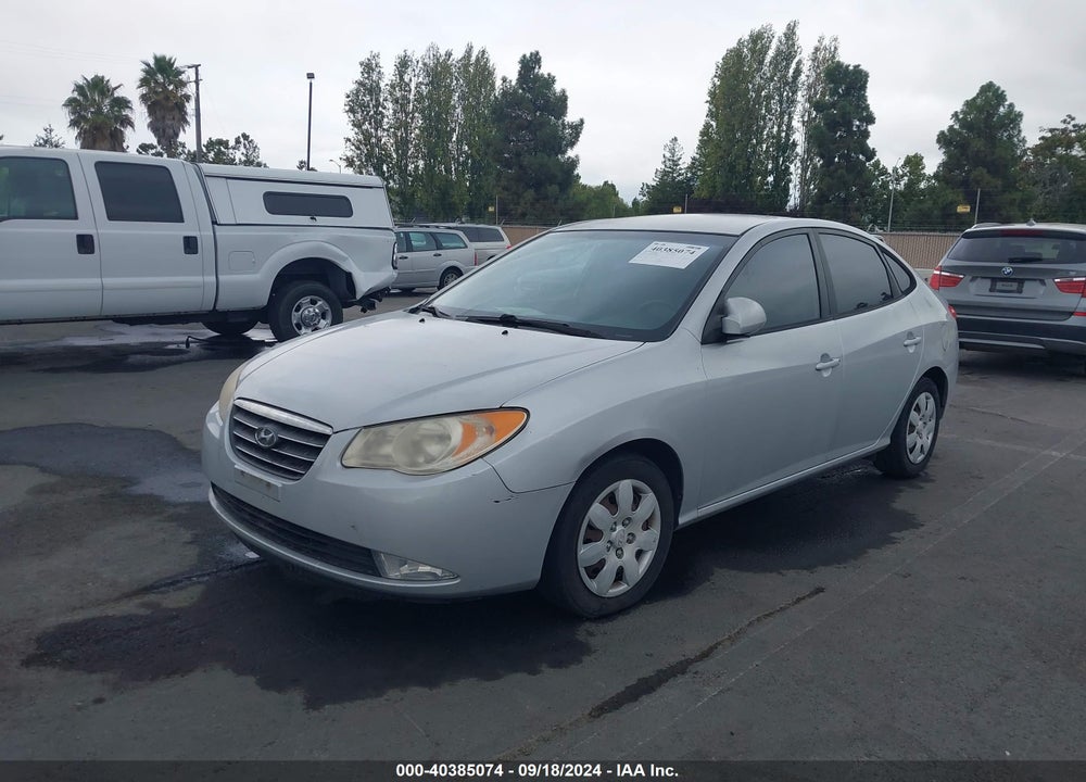 2008 HYUNDAI ELANTRA GLS/SE VIN: KMHDU46D98U479574
