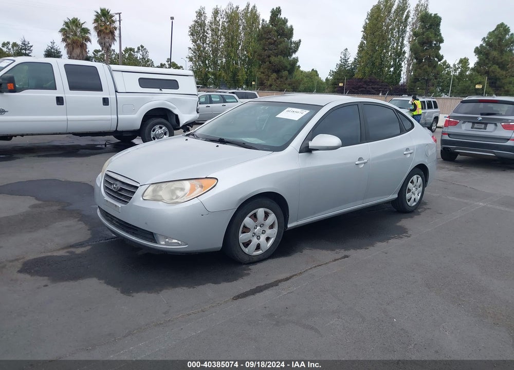 2008 HYUNDAI ELANTRA GLS/SE VIN: KMHDU46D98U479574