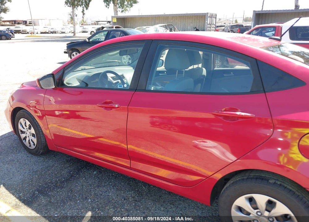 2017 HYUNDAI ACCENT SE VIN: KMHCT4AE9HU237107