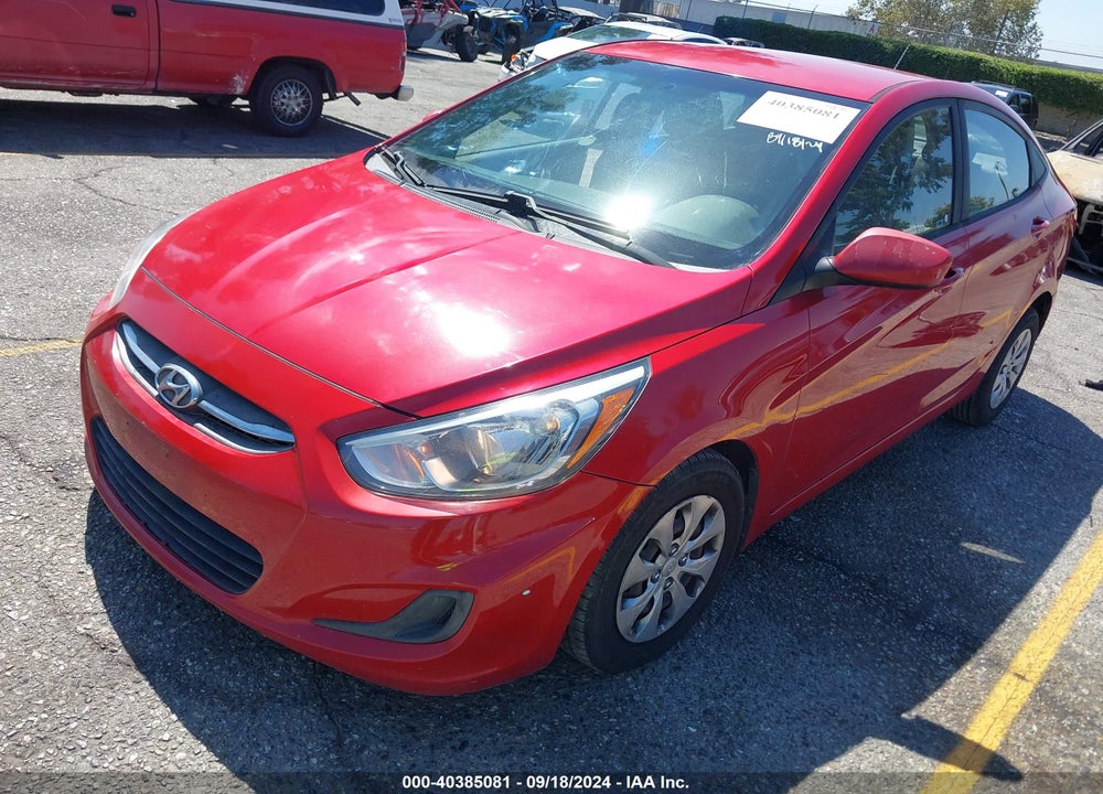 2017 HYUNDAI ACCENT SE VIN: KMHCT4AE9HU237107