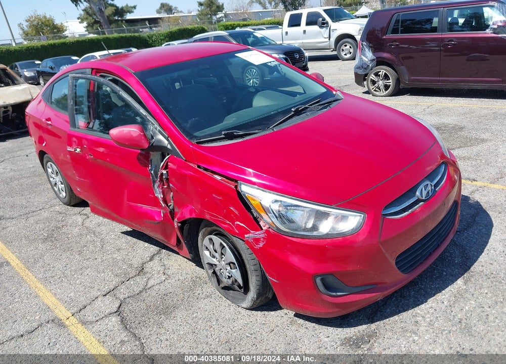 2017 HYUNDAI ACCENT SE VIN: KMHCT4AE9HU237107