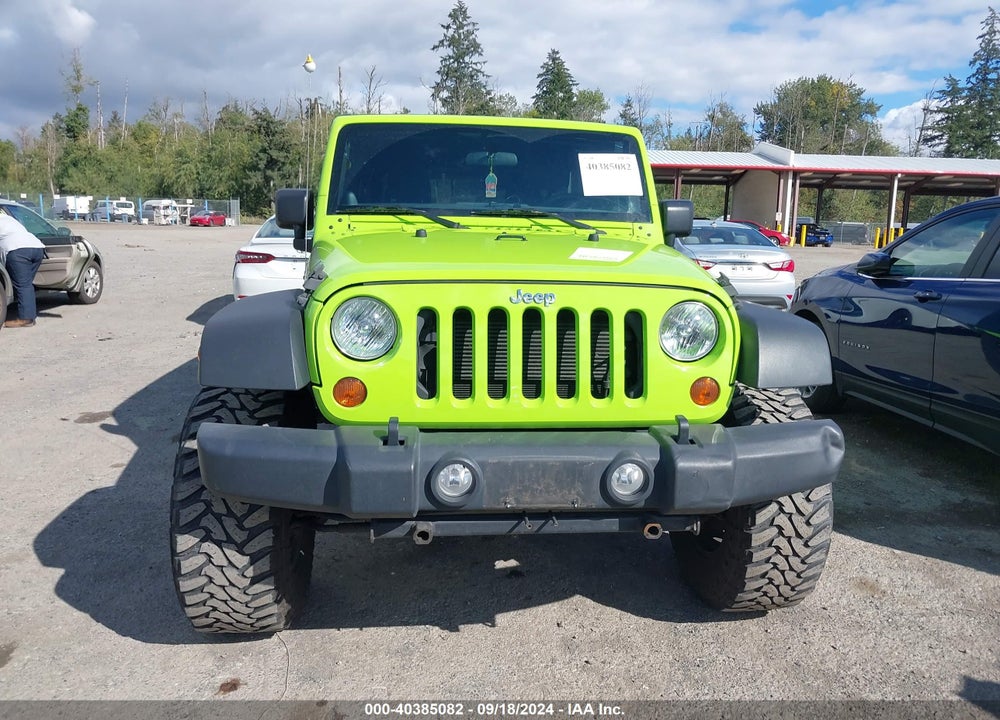 2012 JEEP WRANGLER UNLIMITED SPORT VIN: 1C4BJWDGXCL229126
