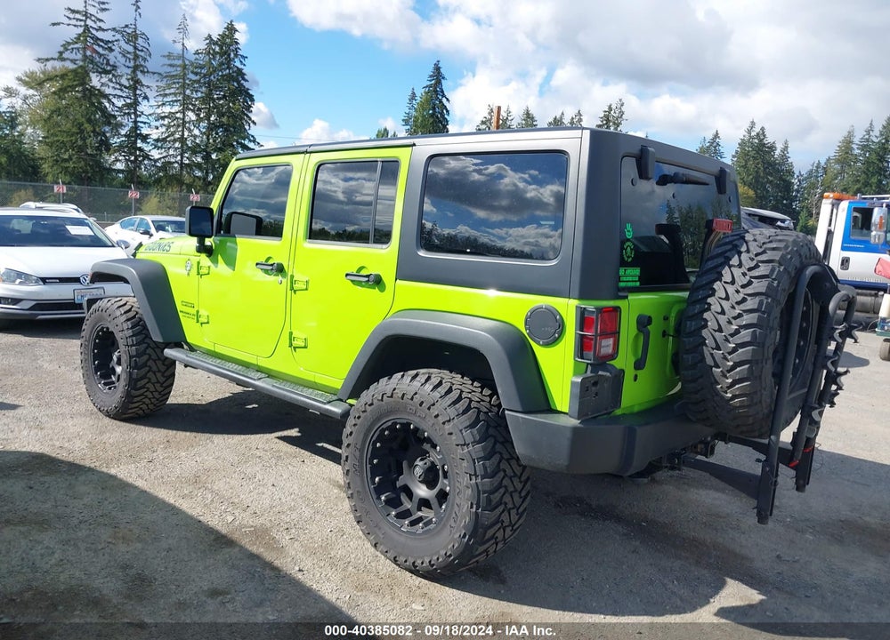 2012 JEEP WRANGLER UNLIMITED SPORT VIN: 1C4BJWDGXCL229126