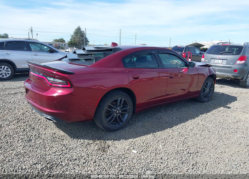 2019 DODGE CHARGER SXT AWD VIN: 2C3CDXJG1KH603497