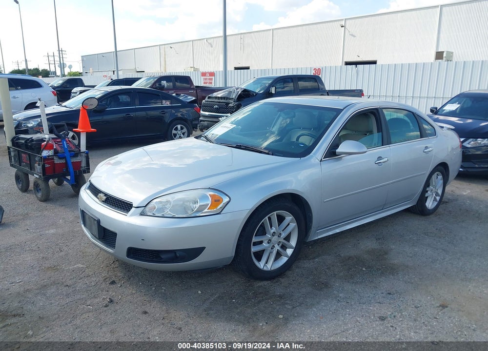 2012 CHEVROLET IMPALA LTZ VIN: 2G1WC5E36C1313833