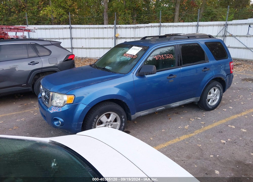 2010 FORD ESCAPE XLT VIN: 1FMCU0D75AKA12235