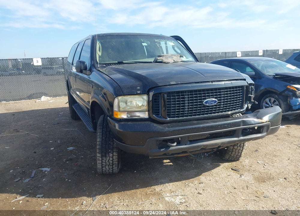 2004 FORD EXCURSION LIMITED VIN: 1FMSU43P84EB94939