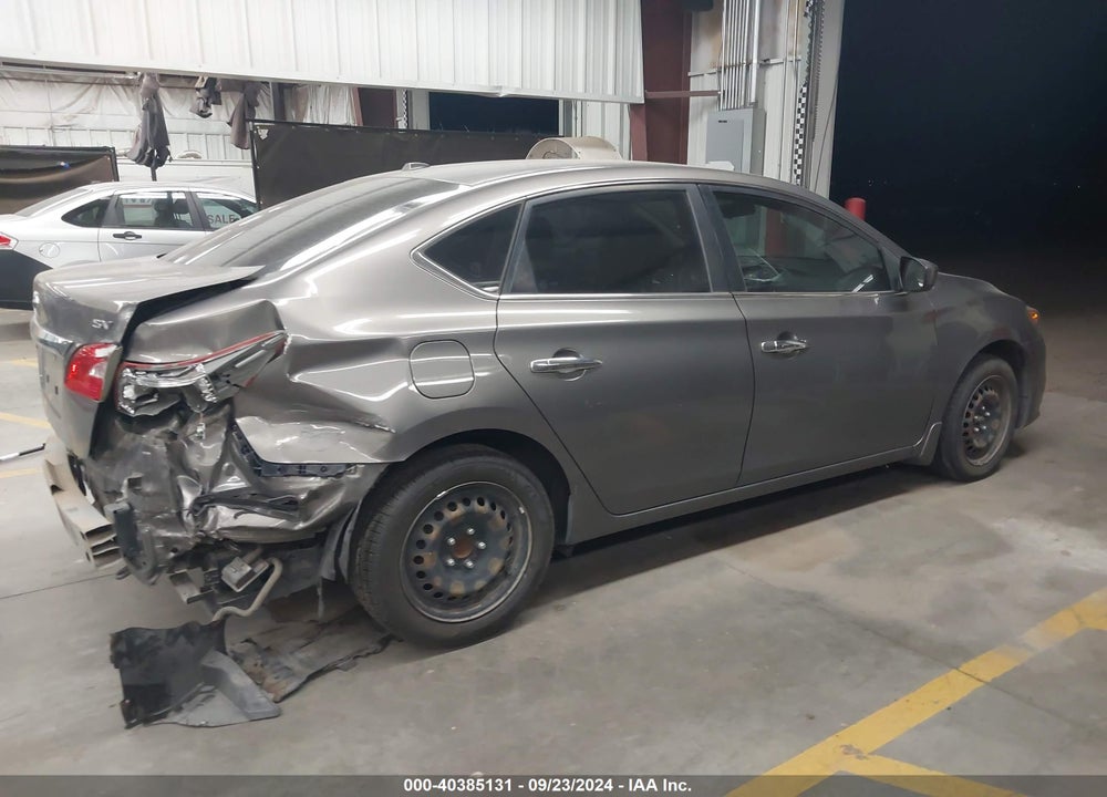 2017 NISSAN SENTRA SV VIN: 3N1AB7APXHL639121