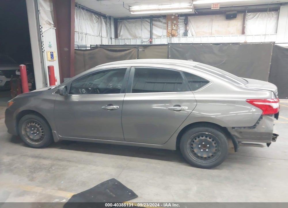 2017 NISSAN SENTRA SV VIN: 3N1AB7APXHL639121