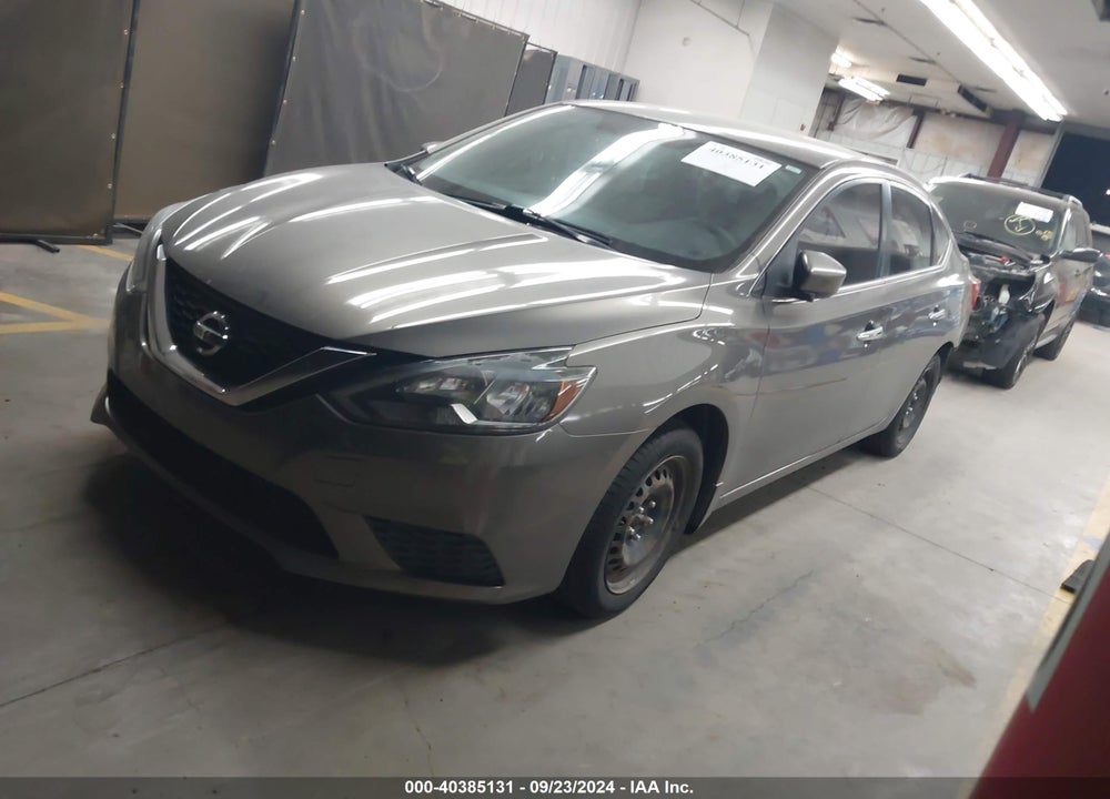 2017 NISSAN SENTRA SV VIN: 3N1AB7APXHL639121