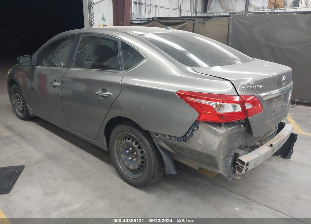 2017 NISSAN SENTRA SV VIN: 3N1AB7APXHL639121