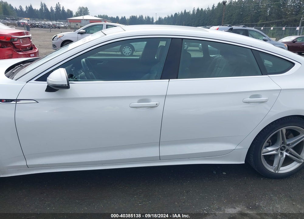 2022 AUDI A5 SPORTBACK PREMIUM 45 TFSI S LINE QUATTRO S TRONIC VIN: WAUDACF57NA009229