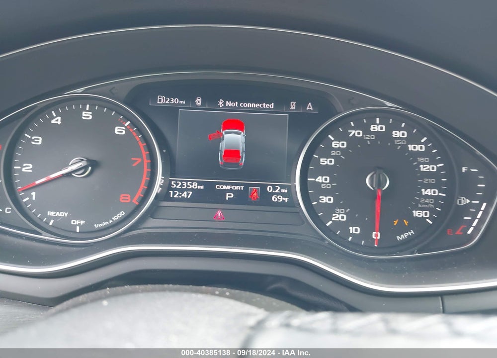 2022 AUDI A5 SPORTBACK PREMIUM 45 TFSI S LINE QUATTRO S TRONIC VIN: WAUDACF57NA009229