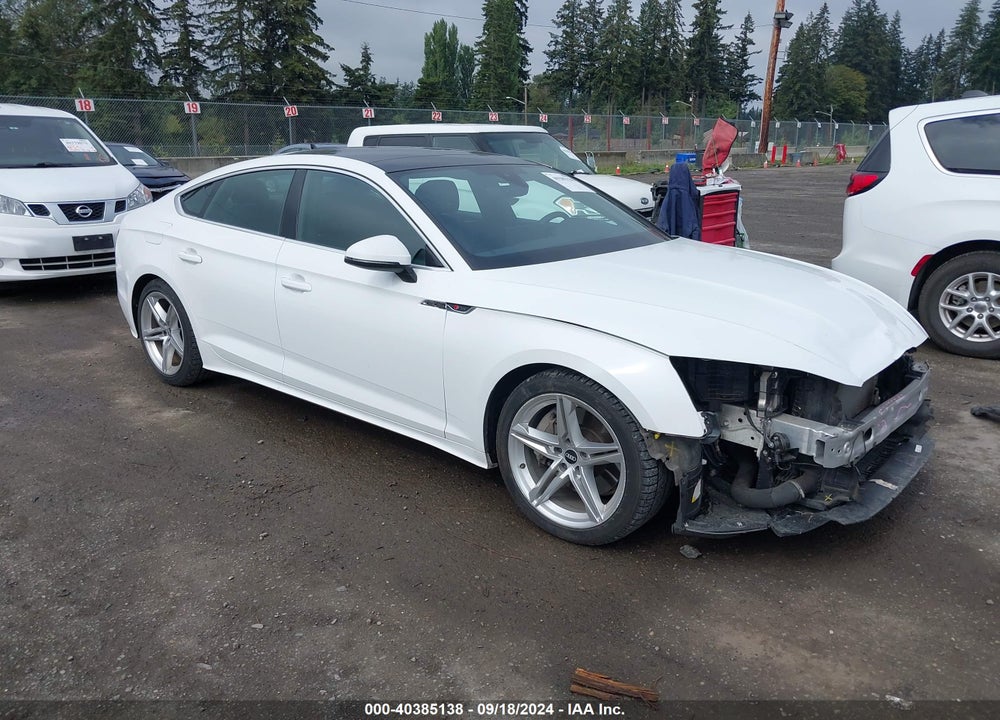 2022 AUDI A5 SPORTBACK PREMIUM 45 TFSI S LINE QUATTRO S TRONIC VIN: WAUDACF57NA009229